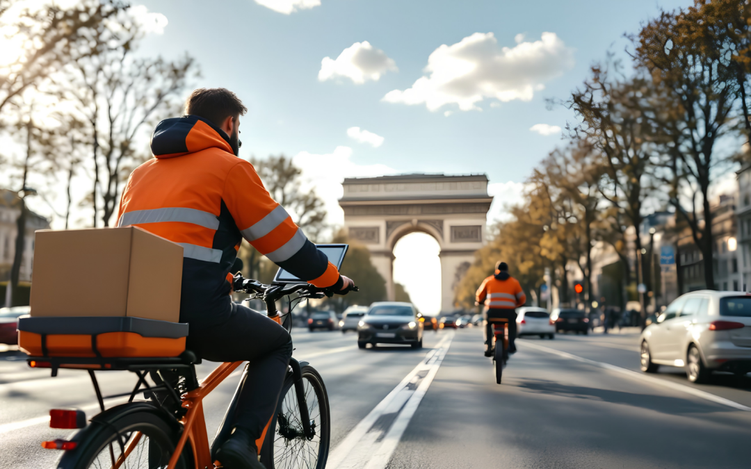 Les atouts des coursiers à vélo sur Paris